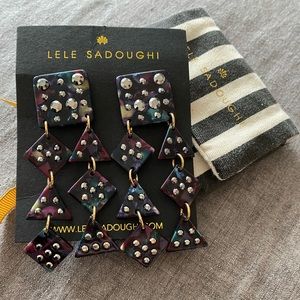 Lele Sadoughi Spotlight Chandelier Earrings